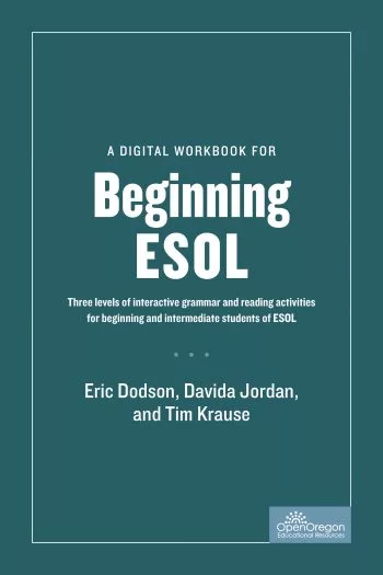 Beginning ESOL book cover