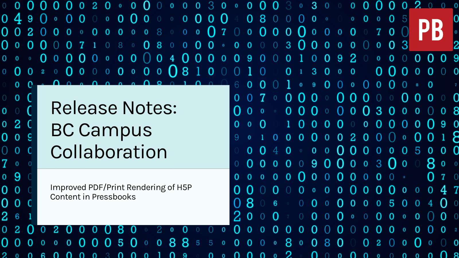 Release Notes BC Campus